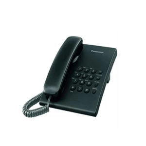 Corded Telephone Black Color, Model KX-TS500FXB | Panasonic