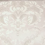 Russian Wallpaper, Ducali Collection, White with beige Color, Size 10 m², Item Number 3063-3