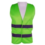  Safety vest, Reflective strips, Size XXL, Weight 1 kg, Green Color      