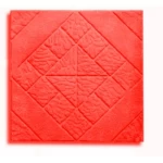 بلاط أرضيات أسمنتي، لون احمر، حجم 40×40×4 سم | الوسد للصناعة