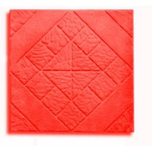 بلاط أرضيات أسمنتي 40×40×4 سم لون احمر | Al Wasad Industrial