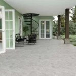 بلاط أرضيات سيراميك سماكة 12 مم، طول 43سم، عرض43 سم، لون رمادي فاتح | الخزف السعودي