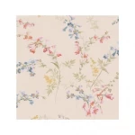 Floral wallpaper, beige color, length 10 m, width 0.53 m, model FF50800  