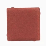 Holland Design Rough Interlock Pavement Flooring Tile, Thickness 10 cm, dark red Color with Chamfer | Al Sarif Company, Model HOLN-10108-DR-R