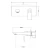Washbasin Tap 25 cm Length, 1 cm Width, 17.8 cm Height, Matt Black | Hatch Company - Image 2