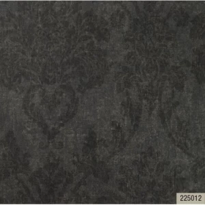 Classic Wallpaper Length 10m, Width 0.53m, Black Color, Model 225012VE | Balbaid Decor Company