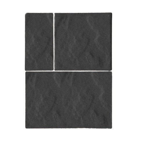 بلاط انترلوك بيلسان سماكة 6 سم لون اسود، مقاسات 333.5×221 مم / 221×221 مم / 221×108.5 مم | ارتك
