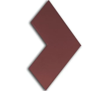 3D Interlock Paver Tiles Height 6 cm Brown Color | Al hasaniah of tradeing&industry groub