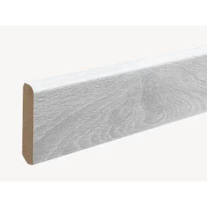 Wall Skirting 260x8x1.6 cm White Color, Model 200671 | Abyat Company