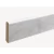 Wall skirting, white color, size 260x8x1.6 cm, model 200671