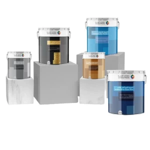دهان عزل مائي رووف بروتكشن نصف لامع 18 لتر لون أبيض | دهانات الجزيرة