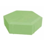 بلاط رصيف انترلوك سداسي سماكة 6 سم  لون اخضر | شركة معيار