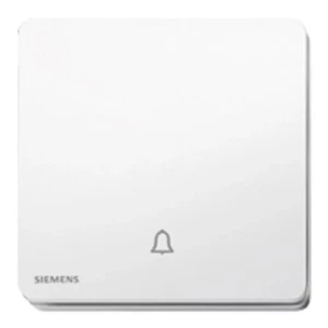 Doorbell Switch 10A, White, 86x86mm, 250V | Siemens (Delta Peleus)