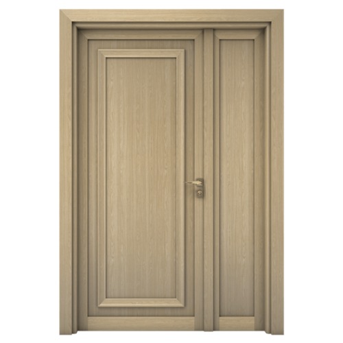 Premium Wooden Door and a Half 160×235 cm, 6 cm Thickness, Beige | YT-61248957