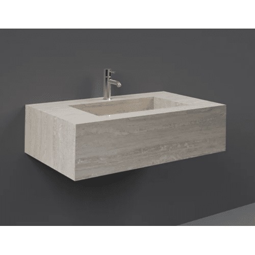 Hanging Washbasin 83x51 cm, Height 47 cm, Ivory | RAK Ceramics
