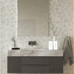 بلاط سيراميك حوائط مطفي 30×90 سم سمك 10 مم، بلون بيج | الخزف السعودي