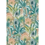 ورق جدران الماني متعدد الالوان تصميم مشجر، مقاس 10 ×0.53 متر، موديل 10390-18