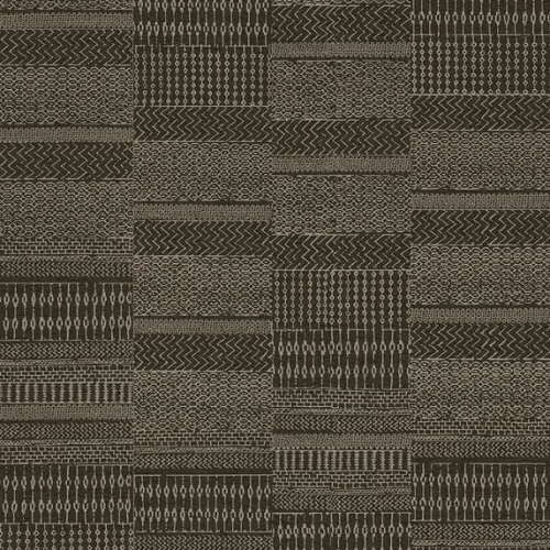 Belgian Wallpaper Patterned Design 10 m x 0.53 m Dark Brown | Abyat Company