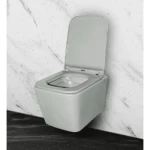 White Wall Hung Western Toilet 