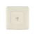 RJ11 Connector with Shutter 6P6C 1 Gang, Beige Color, 7x7cm | Spectra 