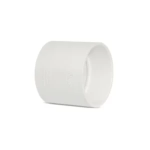 Almanar MANARCO PVC Plastic Coupling 110mm SCH 40 White DWV Pipe Connector