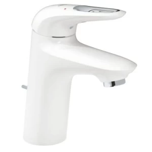 خلاط مغسلة قاعدي بمقبض واحد مقاس صغير أبيض | Grohe