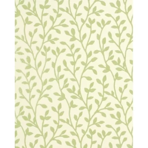 Wall Decoration Leaf-Patterned Design 10m x 0.53m Beige and Green | Balbaid Decor Company