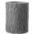 Fiberglass concrete planting pot, gray, dimensions 25x32 cm 