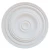 Ceiling Decoration, Size 30 cm, White Color | Zakharef Company