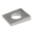 Steel Zinc Plated Square Taper Washer Size 7 mm Thickness 1.6 mm | Salaba Company