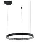 Ceiling Light, 40 cm width, 20 cm height, black color