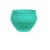 Plastic transplant pot small circular lacy Al Zamil Made of  polyethylene Colour baby blue
