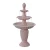 Luxury Decorative Ceramic Fountain, Beige Color, Size 60.5  × 60.50 × 112.5 cm, Product Number MZ15190BB