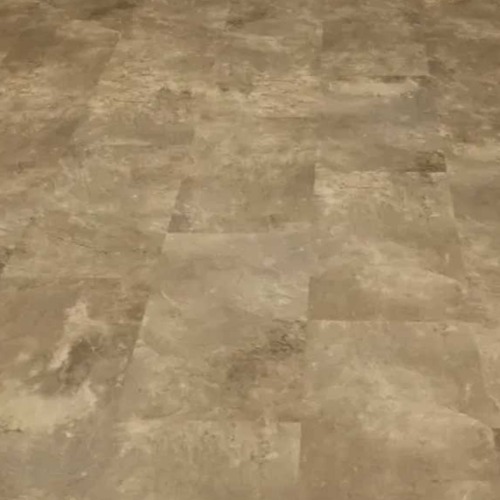 أرضيات باركيه SPC تصميم رخامي 61x30.5 سم لون بني فاتح | SPC