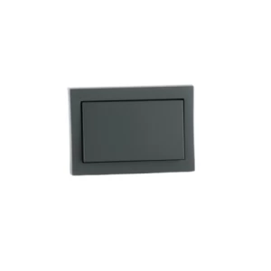 Single Switch K1 7×7 cm Black Finish, 10 Ampere | N0601B