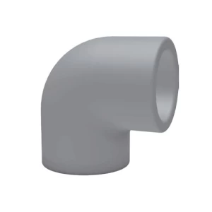 CPVC Elbow 90° Size 1 inch Light Gray | Al-Rajhi Pipes