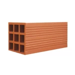 طوب احمر  مفرغ  مصنع   الوطنية مقاس 40×20×20 سم وزن 8.5 كجم