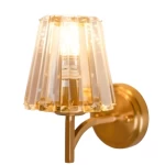 Classic Design Wall Sconce, Gold Color, 23 cm Height, 15 cm Width