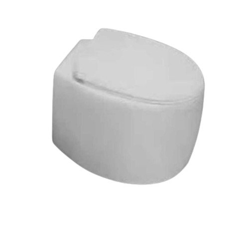 Wall-Hung Ceramic Toilet 18 cm, White, Soft-Close Lid | Al Muhaidib Sanitary and Ceramic