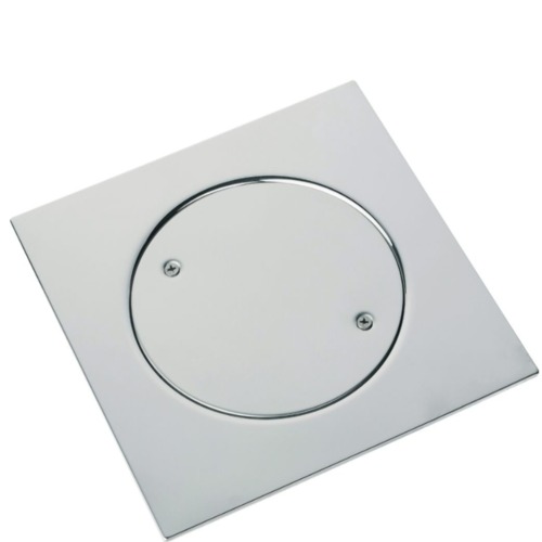 Square Floor Drain Cover 20x20 cm, Silver Color | N116.020-1