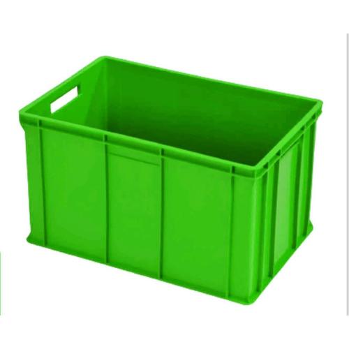 صندوق بلاستيك للسمك HDPE 60×40×34 سم، أخضر اللون | مصنع الفريدي للصناعات البلاستيكية