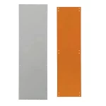 Enclosure Mounting Plate Zinc Plated Steel, Height 2150 mm, Width 800 mm, Thickness 2 mm, Orange Color | Alfanar