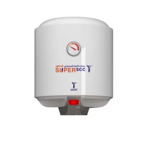 Vertical Electric Water Heater 50 Liter Capacity 531 mm Height White, 1200W 220/240V | Saudi Ceramics