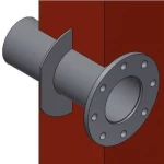 GRP  Puddle Flange Insid Diameter 500   mm   Thickness 10 mm Hepco Company