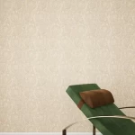 ورق جدران تصميم نقشات، مقاس 10 م×50 سم، لون وردي