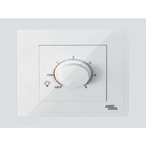 Dimmer D3 Piano 7×7 cm 200W LED White Color | Art DNA
