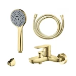 Bathtub Mixer, Gold Color | Saudi ceramics