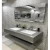Artificial Marble Bathroom Sink Ceramic Two Basins with LED Mirrors, 120 cm, Gray White | Al Muhaidib Sanitary and Ceramic - Image 2