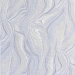 ورق حائط مموج لون ازرق فاتح، طول 10 م، عرض 1.06 م