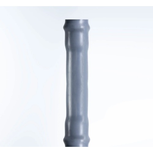 Long UPVC Repair Coupling 160 mm, Gray Color | Arabian Gulf Company